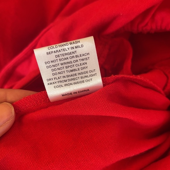 NWT Sabo Skirt Aquilla Dress - Red - Picture 13 of 13